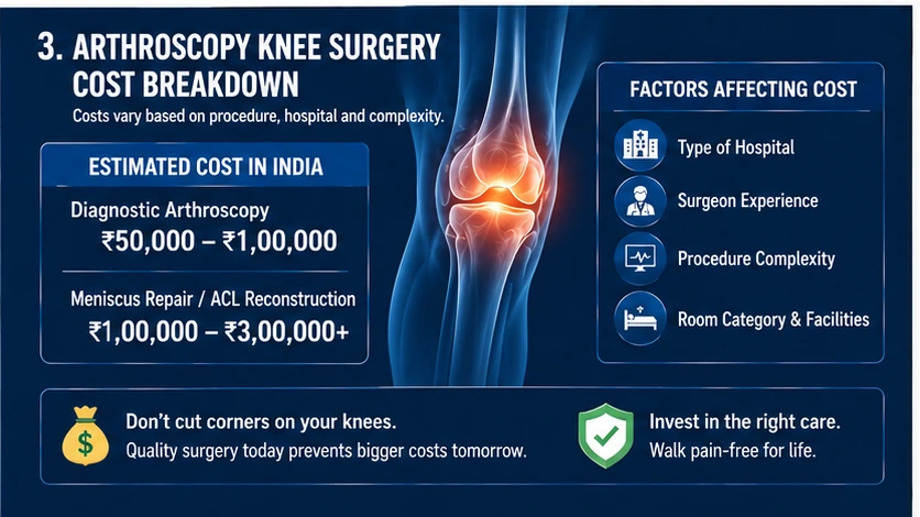 Breakdown of Arthroscopy Knee Surgery Cost